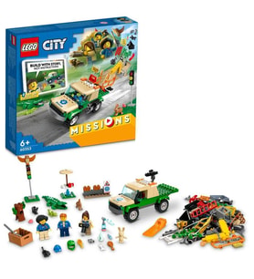 LEGO City Vahşi Hayvan Kurtarma Görevleri 60353