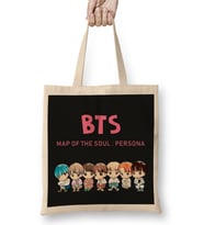 Kpop Bts Chibi Map Of The Soul Persona 01 Bez Çanta Uzun Saplı