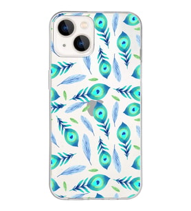 PrintiFy Apple  iPhone 13 Mini ile Uyumlu 1mm Slim Fit Nazar Boncuğu 3 Baskılı Şeffaf  Kılıf