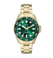 Fossil FBQ2884 Erkek Kol Saati (Altın)