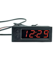 Dijital Termometre Voltmetre ve Saat Komponent Led 22mm Kırmızı