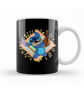 Happy Stitch Kupa Bardak Porselen