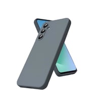 Samsung Galaxy A17 5g Nano İçi Kadife Silikon - Gri