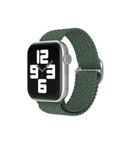 Uray store Apple Watch 38mm Star Kordon - Benekli Koyu Yeşil