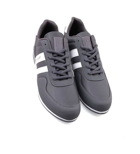 JAGULEP 2202 Dar Kalıp Erkek Sneaker Spor Ayakkabı FÜME_BEYAZ (Füme - Beyaz)