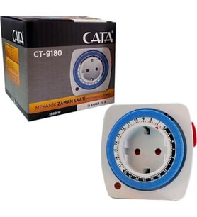 CATA MEKANİK ZAMAN AYARLI PRİZ TİPİ (CT-9180)