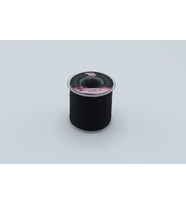Gül Saten Kurdele Siyah 3.5MM