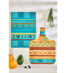 2'li Cam Kesme Tahtası Seti, Isıya Dayanıklı, 25x35, Şık ve Kullanışlı