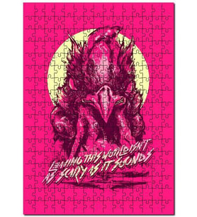 Cakapuzzle Hotline Miami Pebe Zemeni Görseli Puzzle Yapboz MDF (Ahşap) (120 Parça)