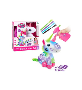 Hobi Seti Airbrush Plush Unicorn Pelüş Boyanabilir Temizlenebilir (6+ Yaş)
