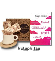 Kutupkitap Bambu Fincan Türk Kahvesi Kişiye Özel Not Hayat Cesurlara Torpil Geçer Kitap Hediye Seti