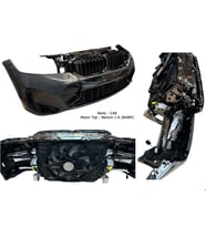 BMW 3 Serisi G20 LCI 2020 ve Sonrası Uyumlu Ön Tampon Panel Radyatör Seti (Dolu)