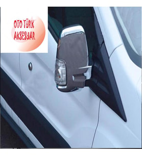 Ford Transit Krom Ayna Kapağı 2014 Sonrası 2 Parça Sağ-Sol Abs (Krem)