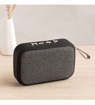 Mini Bluetooth Taşınabilir Hoparlör - USB Şarjlı 3W 300mAh, Mikrofon & SD Kart