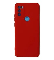 GM 21 Plus Kılıf Nano içi Kadife Silikon - Kırmızı