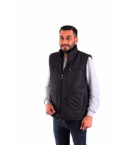 ESER - Polarlı Mikro Yelek - Siyah