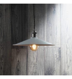 Rsylight Retro Metal Rustik Dekoratif Tekli Beyaz Sarkıt Avize