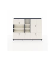 Arges Dolap 14 Raflı 9 Kapaklı 220x30x163 Antrasit-Aytaşı