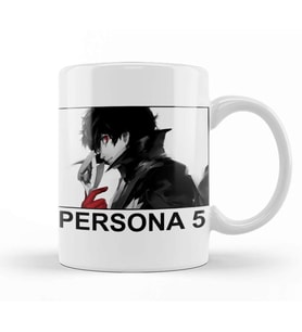 Joker Persona 5 Kupa Bardak Porselen
