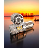 PHOTON AMERİKAN PARK İÇİN UYUMLU FANLI SİNYAL LEDİ TURUNCU TEK DUY 7219FN NA (2 ADET)