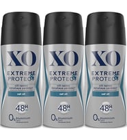 XO Deodorant 150ML Men-Erkek Extreme & Protect (3 Lü Set)