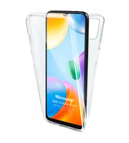 Microsonic Xiaomi Redmi 13C Kılıf 6 tarafı tam full koruma 360 Clear Soft Şeffaf