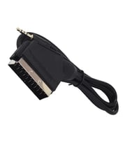 Uydu Alıcısı Kablo 3.5 Mm Stereo Erkek-Scart Kablo 1.2 Metre Uzun