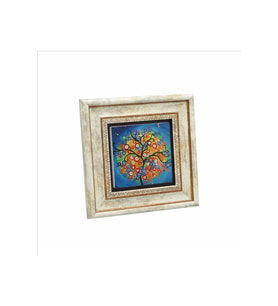 Ağaç Baskılı Taş Tablo 20x20