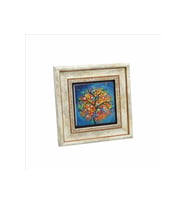 Ağaç Baskılı Taş Tablo 20x20