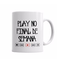 Play No Final De Semana Kupa Bardak Porselen