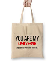 My Universe-YOU ARE MY UNIVERSE bts Army GIFT Bez Çanta Uzun Saplı