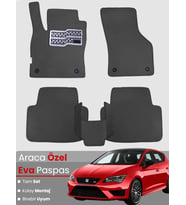 SEAT LEON 5F (2013-2020) Uyumlu EVA Paspas Tam Set–Oto Paspas,Araca Özel,Kolay Montaj