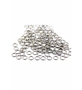 0,8mm  Nikel Montaj Takı Halkası & Kapama Halkası (±1000 Adet)
