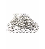 0,8mm  Nikel Montaj Takı Halkası & Kapama Halkası (±1000 Adet)