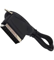 3.5 Mm Stereo Erkek/Scart Kablo 1.2 Metre Scart To 3.5Mm Uzun Uydu Alicisi Kablo