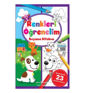 Renkleri Öğrenelim Boyama Kitabım