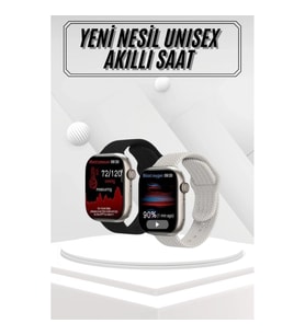 Mey İthalat® Akıllı Saat Uyku ve Sağlık Takibi GPS Uyumlu Tema Değiştirme