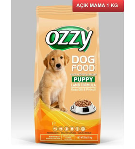 Ozzy Puppy Kuzu Etli Yavru Köpek Maması 1 Kg AÇIK
