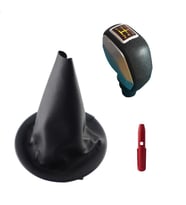 Peugeot Partner Berlingo Led Işıklı Spor Vites Topuzu Ve Körüğü MLED turuncu led