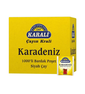 Karali Karadeniz Bardak Poset Cay 1000 li 1,5 gr 