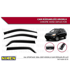 KIA SPORTAGE 2005 2006 2007 2008 2009 2010 MODEL KROMLU CAM RÜZGARLIĞI