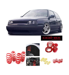 Vw Golf 3 1991-1997 Uyumlu Coil-Ex 4.5 cm Helezon Spor Yay