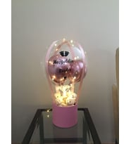Kişiye Özel Led Işıklı Balon Kutusu