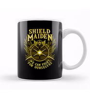 Shield Maiden We Can Fight For Ourselves Warrior Kupa Bardak Porselen