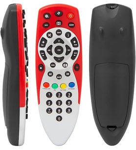 Digiturk HD Plus Uydu Kumandası KR0084 RT-0084 DIGITURK KIRMIZI KUMANDA