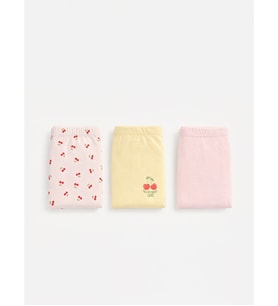 LCW Kids Pembe Kız Çocuk Boxer 3'lü