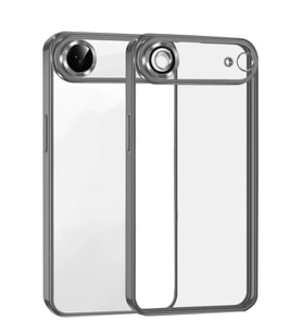 iPhone 17 Air Razer Lensli Silikon - Titan Gri