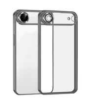 iPhone 17 Air Razer Lensli Silikon - Titan Gri