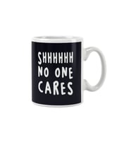 Sarkastik No One Cares Baskılı Kupa Bardak