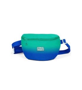 Coral High Kids Yeşil Saks Renk Geçişli Bel Çantası 11557